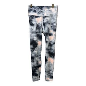 Athleta Elation Ice Dye High Rise 7/8 Tight XS Extra Small Powervita Orchid Pink